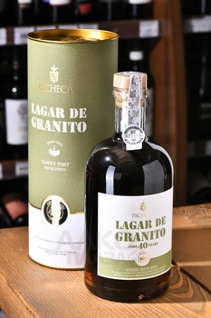 Pacheca Lagar de Granito Porto 40 Anos - портвейн Пачека Лагар де Гранито Порто 40 лет 0.75 л красный сладкий в тубе