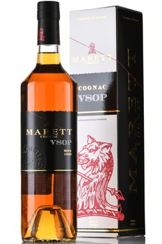 Marett VSOP 4 years old - коньяк Маретт ВСОП четырехлетний 0.7 л