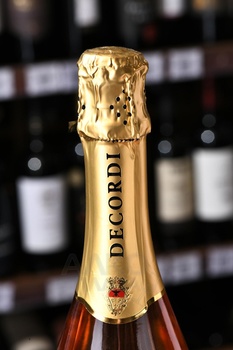 Decordi Prosecco Rose - вино игристое Декорди Просекко Розе 0.75 л брют розовое