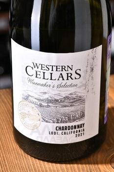 Western Cellars Winemaker’s Chardonnay - вино Вестерн Селларс Вайнмейкерс Шардоне 2021 год 0.75 л