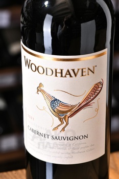 Woodhaven Cabernet Sauvignon - вино Вудхэвен Каберне Совиньон 2021 год 0.75 л красное полусухое