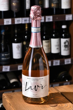 Lavi Nero d’Avola Extra Dry - вино игристое Лави Неро Д’авола Экстра Драй 0.75 л брют розовое