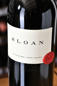 Sloan Rutherford Napa Valley - вино Слоун Рутерфорд Напа Вэлли 2017 год 0.75 л красное сухое