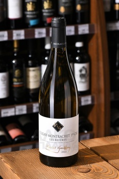 Nicolas Gauffroy Les Referts Puligny-Montrachet Premier Cru - вино Николя Гоффруа Ле Реферт Премьер Крю Пюлиньи-Монраше 0.75 л белое сухое