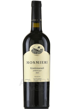 Mosmieri Kindzmarauli - вино Мосмиери Киндзмараули 0.75 л красное полусладкое