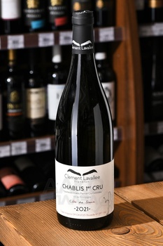 Clement Lavallee Chablis Cote de Jouan Premier Cru - вино Шабли Премье Крю Клеман Лавалье Кот де Жуан 2022 год 0.75 л белое сухое