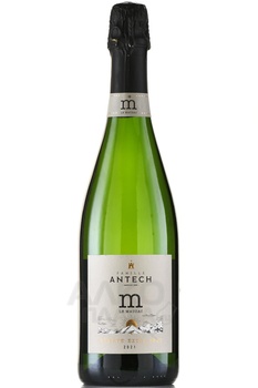 Antech Le Mauzac Blanquette de Limoux Reserve - вино игристое Антеш Ле Мозак Резерв Бланкет де Лиму 0.75 л белое экстра брют