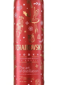 Водка Чайковский 0.5 л в п/у