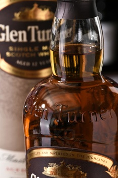 Glen Turner 12 years old in tube - виски Глен Тернер 12 лет 0.7 л в тубе