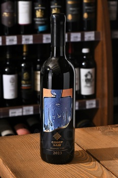 Вино Грани Плечистик Собер Баш 0.75 л красное сухое