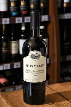 Вино Саперави Спешл Эдишн Мосмиери 0.75 л красное сухое