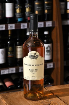 Вино Мосмиери Кахури Ркацители 0.75 л белое сухое