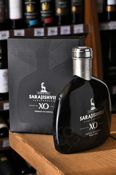 Коньяк Сараджишвили ХО 10 лет Блэк Эдишн 0.7 л в п/у