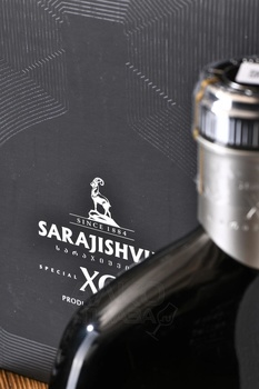 Коньяк Сараджишвили ХО 10 лет Блэк Эдишн 0.7 л в п/у