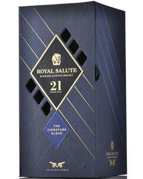 Chivas Regal The Sapphire Flagon Royal Salute - виски Чивас Ригал де Сапфир Флэгон Роял Сэлют 0.7 л