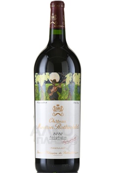 Chateau Mouton Rothschild Pauillac - вино Шато Мутон Ротшильд Пойяк 2020 год 1.5 л красное сухое