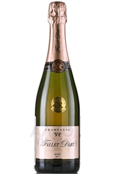 Champagne Fallet Dart Rose - шампанское Фалле Дар Розе 0.75 л розовое брют