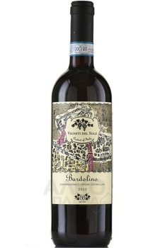 Vigneti del Sole Bardolino - вино Виньети дель Соле Бардолино 0.75 л красное полусухое