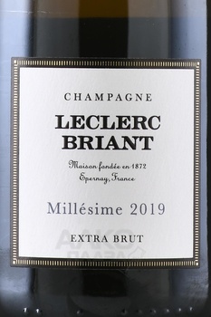 Leclerc Briant Millesime - шампанское Леклер Бриант Миллезим 0.75 л белое экстра брют