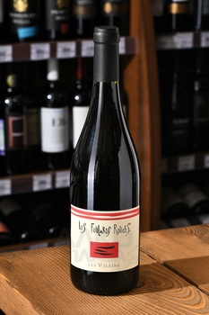 Les Foulards Rouges Les Vilains - вино Ле Фуляр Руж Ле Вилен 0.75 л красное сухое