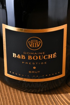 Domaine B&B Bouche Prestige Brut - вино игристое Домэн Б энд Б Буше Престиж Брют 0.75 л белое брют