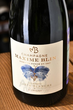 Maxime Blin Nos Moments Carte Blanche - шампанское Максим Блан Но Момант Карт Бланш 0.75 л белое экстра брют