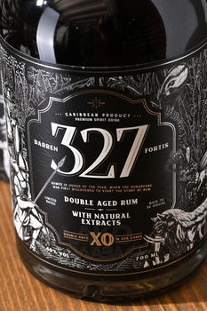 327 Rum XO - ром 327 ХО 0.7 л в тубе