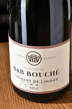 Domaine B&B Bouche Cremant de Limoux Brut - вино игристое Домэн Б энд Б Буше Креман де Лиму Брют 0.75 л белое брют