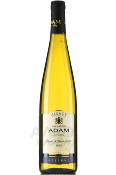 Jean-Baptiste Adam Gewurztraminer Reserve - вино Жан-Баптист Адам Гевюрцтраминер Резерв 0.75 л белое полусухое