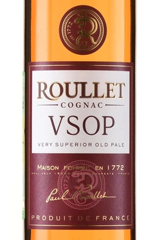 Roullet VSOP Fine Cognac - коньяк Рулле ВСОП Файн 4 летний 0.7 л в п/у