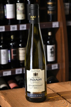Jean-Baptiste Adam Gewurztraminer Reserve - вино Жан-Баптист Адам Гевюрцтраминер Резерв 0.75 л белое полусухое