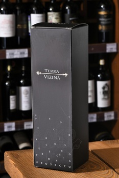 Terra Vizina Prosecco Millesimato - вино игристое Терра Вицина Просекко Миллезимато 0.75 л белое брют в п/у