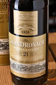 Glendronach Parliament 21 Years Old - виски Глендронах Парламент 21 Год 0.7 л в тубе