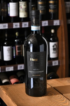 Luccarelli Il Bacca Primitivo di Manduria DOP - вино Луккарелли Иль Бакка Примитиво ди Мандурия 0.75 л красное полусухое