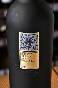 Feudi di San Gregorio Serpico Irpinia DOC - вино Феуди ди Сан Грегорио Серпико Ирпиниа ДОК 0.75 л красное сухое