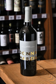 Donna Marzia Primitivo Salento - вино Донна Марция Примитиво Саленто 0.75 л красное полусухое