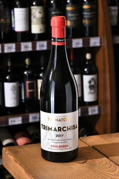 Etna Rosso Trimarchisa Tornatore - вино Этна Россо Тримаркиза Торнаторе 0.75 л красное сухое