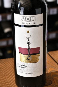 I Buongiorno Nicolaus - вино И Буонджорно Николаус 2018 год 0.75 л красное полусухое