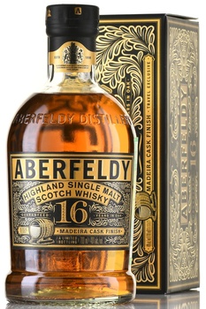 Aberfeldy 16 years Madeira Cask Finish - виски Аберфелди 16 лет Мадейра Каск Финиш 0.7 л в п/у