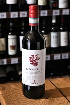 Tedeschi Lucchine Valpolicella - вино Тедески Луккине Вальполичелла 0.75 л красное сухое