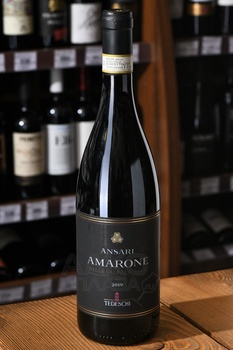 Tedeschi Ansari Amarone della Valpolicella - вино Тедески Ансари Амароне Делла Вальполичелла 0.75 л красное полусухое