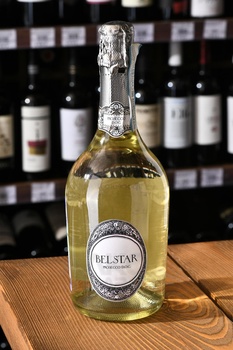Prosecco DOC Belstar - вино игристое Просекко Бельстар ДОК Брют 0.75 л