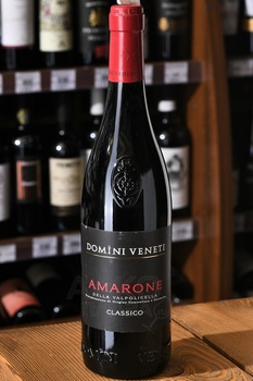 Domini Veneti Amarone della Valpolicella Classico - вино Домини Венети Амароне делла Вальполичелла Классико 0.75 л красное сухое