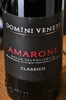 Domini Veneti Amarone della Valpolicella Classico - вино Домини Венети Амароне делла Вальполичелла Классико 0.75 л красное сухое