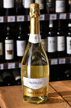 Casa Defra Prosecco Spumante - вино игристое Просекко Спуманте Каза Дефра 0.75 л