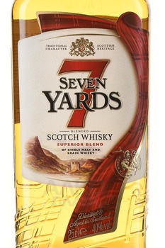Seven Yards 3 Years - виски Севен Ярдс 3 года 0.25 л