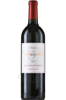Chateau Les Cruzelles Lalande de Pomerol AOC - вино Шато Ле Крузель Лаланд де Помроль АОС 0.75 л красное сухое