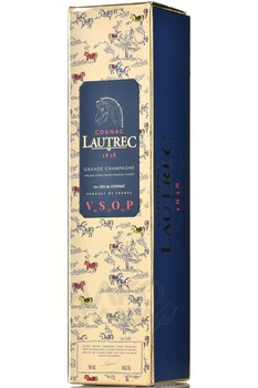 Lautrec VSOP - коньяк Лотрек ВСОП 0.7 л в п/у