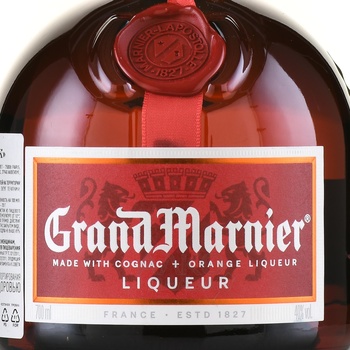 Grand Marnier Cordon Rouge - ликер Гран Марнье Кордон Руж 0.7 л