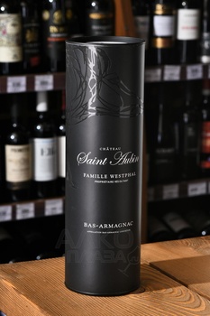 Armagnac Saint Aubin 1985 - арманьяк Сент Обен 1985 год 0.7 л в тубе